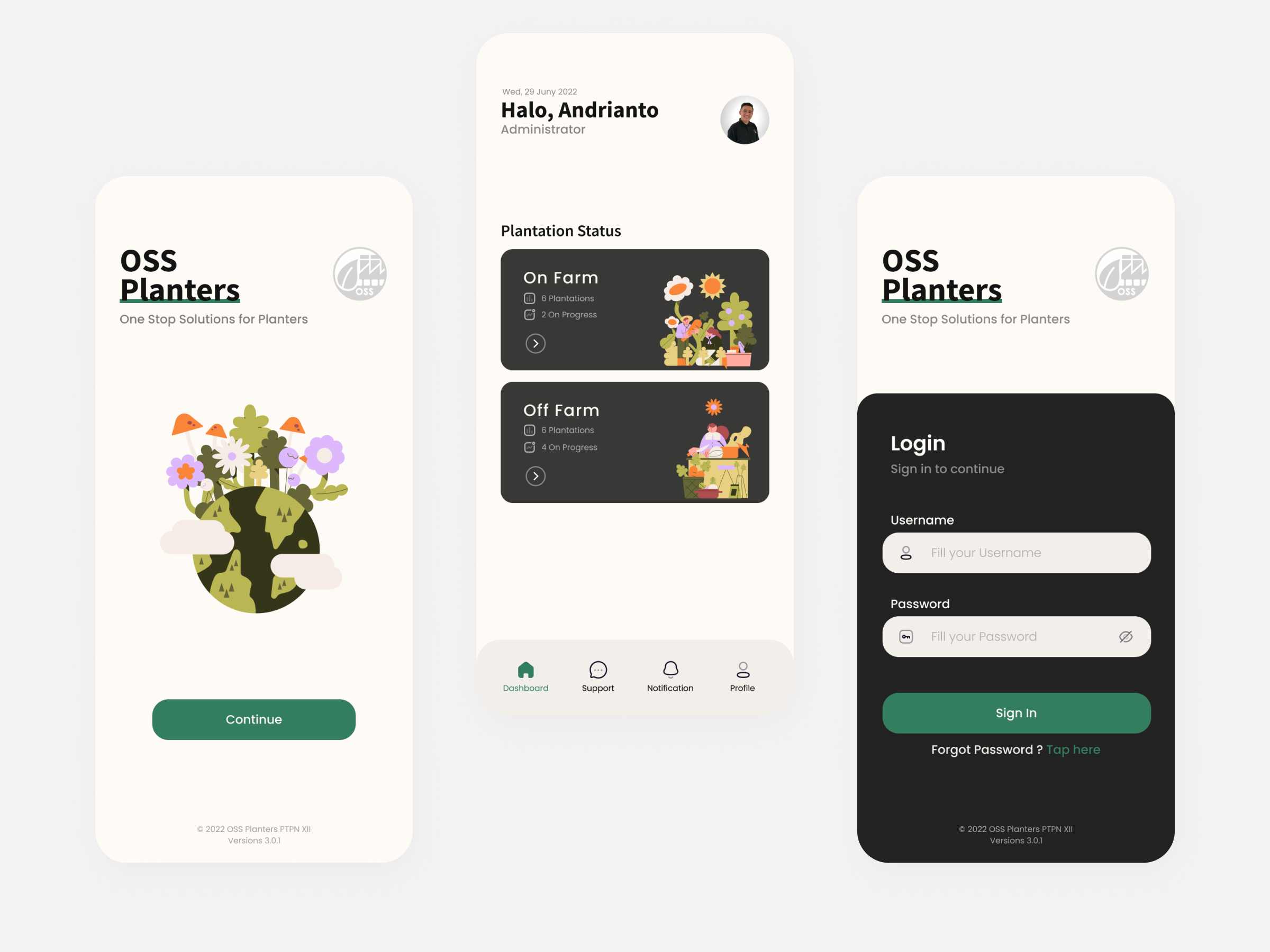 OSS Planters