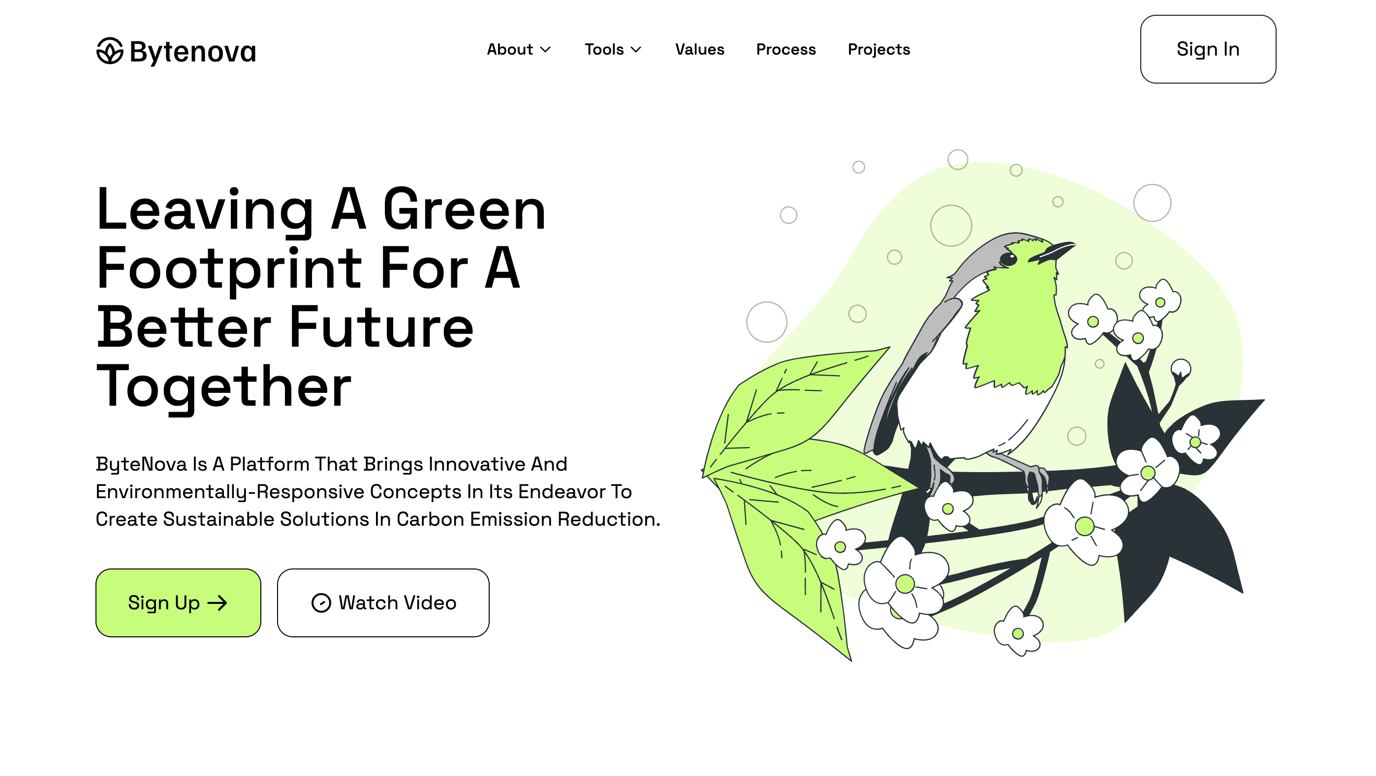 Bytenova - Green Energy Solutions Modern Website