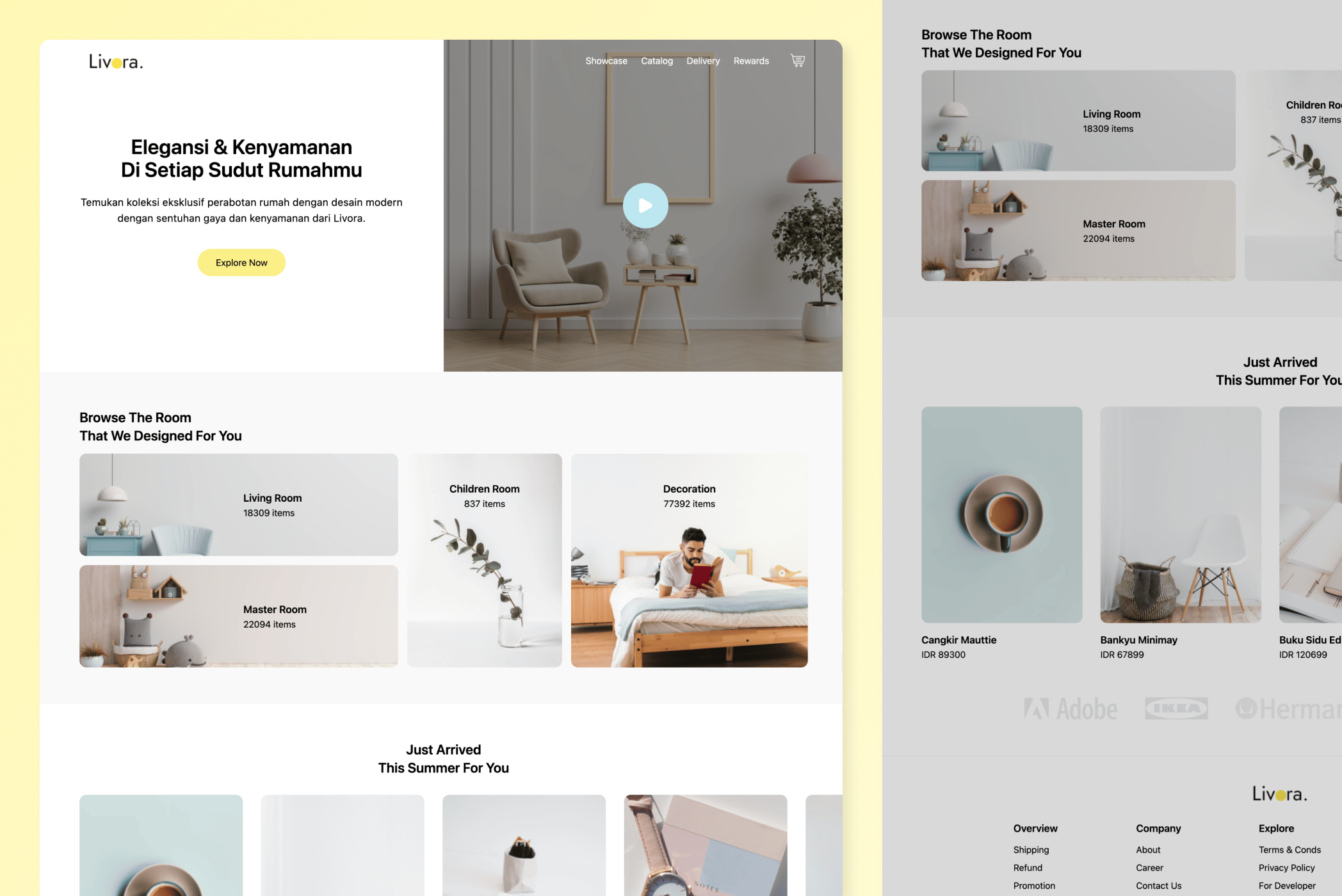 Livora - Modern Furniture Ecommerce Platform